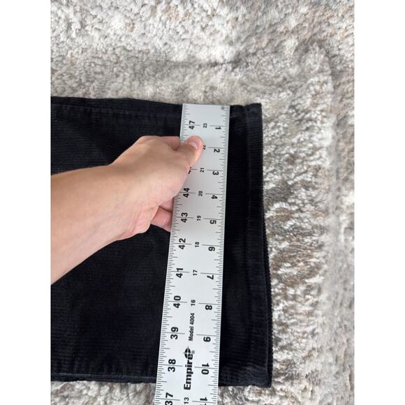 NEW Universal Thread Size 12/31 Relaxed Wide Leg Corduroy Jeans Pants Black NWT - Picture 6 of 14